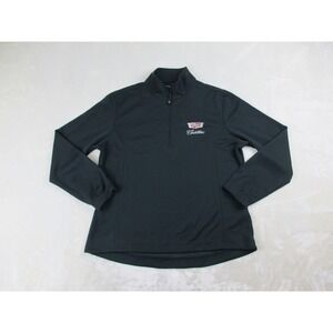 Callaway Shirt Womens Large Black Long Sleeve Lightweight‎ Zip Golf Ladies